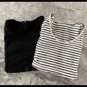 Set of Two Nursing Tanks